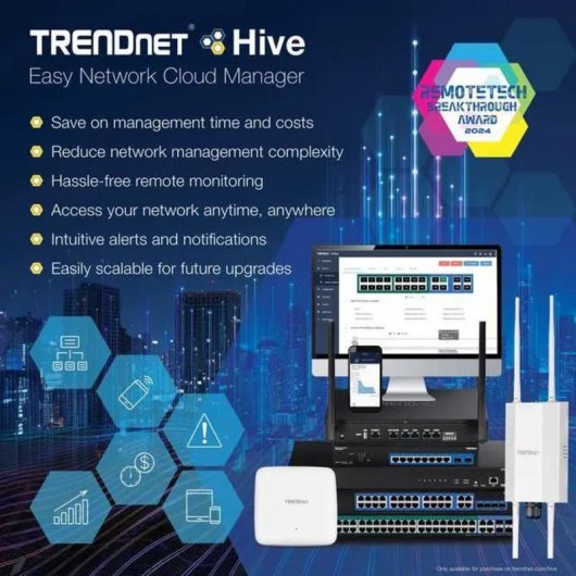 Point d'accès TRENDnet TEW-921DAP WiFi 6 AX1800 Dual Band PoE+