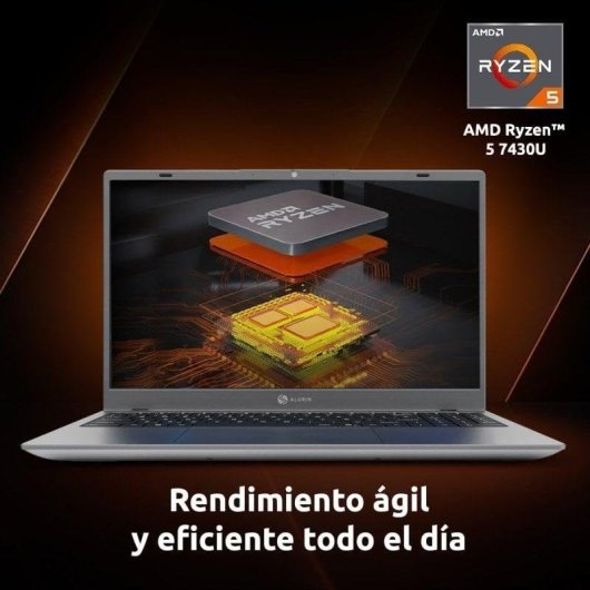 Portátil Alurin Flex Advance AMD Ryzen 5 7430 15.6" / 16GB/512GB/WINDOWS HOME/Space I