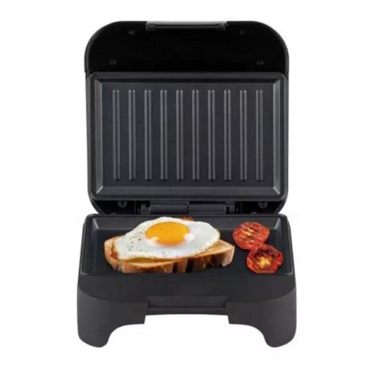 Grill Jata JEGR1165 750W com placas grill e lisa 21x14 cm