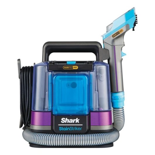 Aspirador de Mano Shark PX250EUT 450W 2,1L Mascotas Autolavado Negro Azul Amarillo