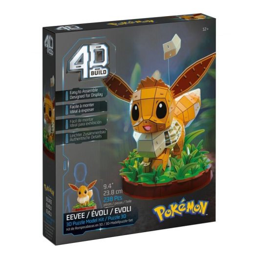 Puzzle 3D Pokémon Eevee Spin Master 238 Pezzi
