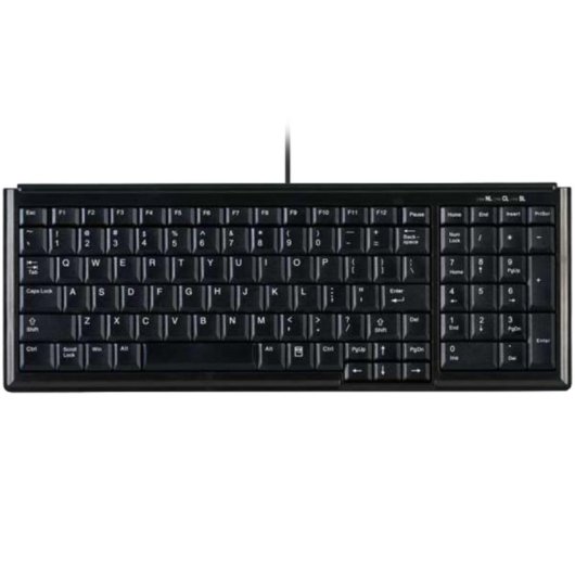 Teclado Contour Design Active Key AK-7000 alámbrico con switch tijera QWERTZ alemán