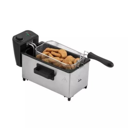 Freidora Jata JEFR1678 3L 2000W acero inoxidable con cestillo abatible