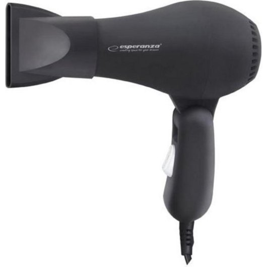 Secador de Pelo de Viaje Plegable Esperanza Aurora EBH003R 750W 2 Temperaturas 2 Velocidades Rojo