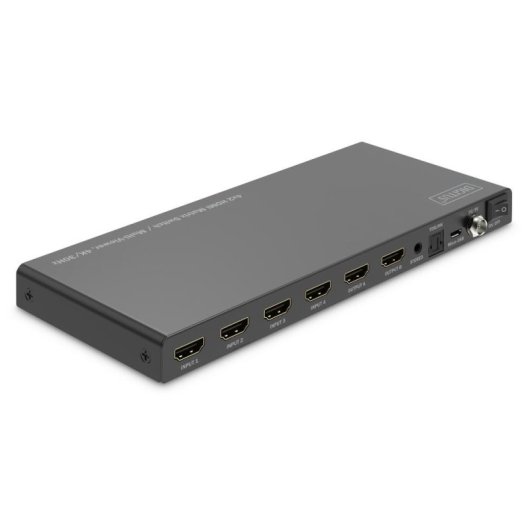 HDMI-Matrix-Switch 4x2 Digitus mit Multi-Viewer 4K/30Hz