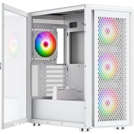 Gehäuse Silentware Air 100 Weiß Midi Tower Mesh RGB