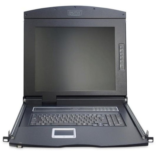 Console de rack modulaire Digitus 17" KVM 1 port tactile