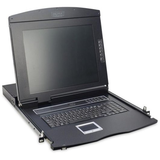 Console de rack modulaire Digitus 17" KVM 1 port tactile