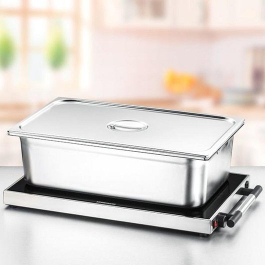 Calientaplatos Rommelsbacher WPR 307/E 300W Acero Inoxidable 1/1 GN