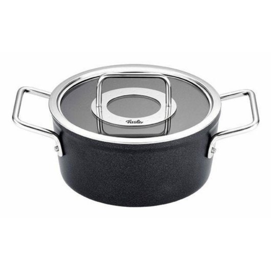 Fissler Adamant Kochtopf 24 cm 4,9 L Edelstahl Schwarz