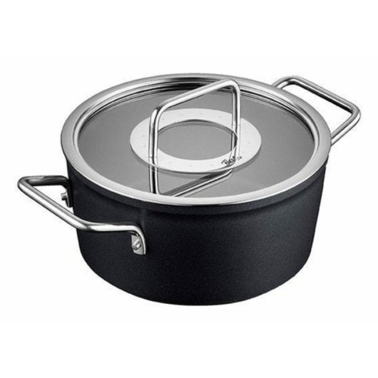 Fissler Adamant Kochtopf 24 cm 4,9 L Edelstahl Schwarz