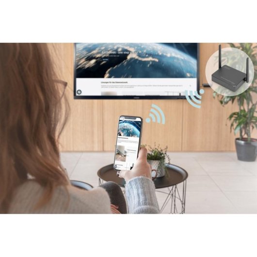 Sistema de Colaboración Inalámbrico Digitus Click & Present Pro 2TX/1RX