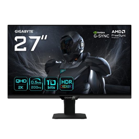 Monitor GIGABYTE G27Q20T 27" Quad HD 200Hz IPS FreeSync Premium HDR10 0,5ms