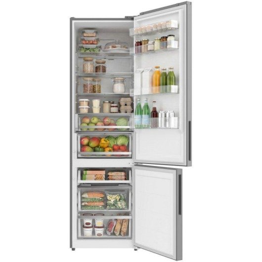 Frigorífico Combi Teka RBF 48650 SS Inverter 201 cm 362 L E Acero inox