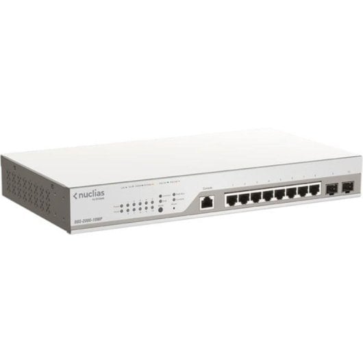 Switch D-Link DBS-2000-10MP Managed L2 Gigabit PoE+ 8 Ports