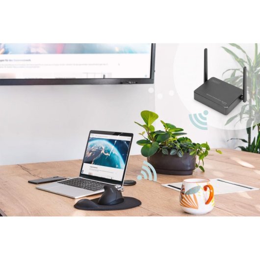 Transmissor HDMI Sem Fios Digitus DS-55322 Click & Present Pro Até 50 m