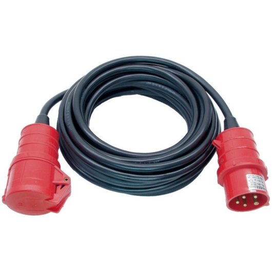 Cable alargador Brennenstuhl 25 m 400V 16A IP44 Neopreno