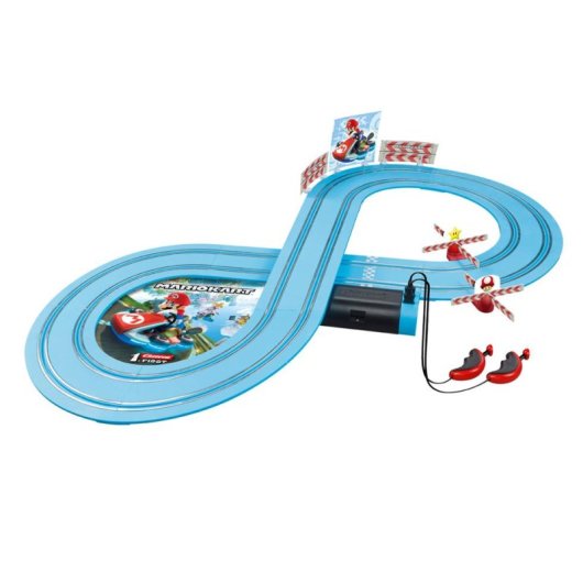 Piste de course Carrera Nintendo Mario Kart avec 2 voitures - 2,4 m
