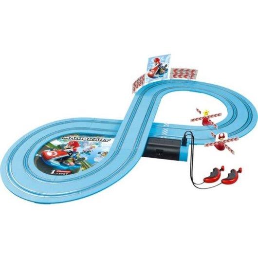 Piste de course Carrera Nintendo Mario Kart avec 2 voitures - 2,4 m