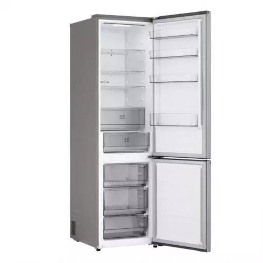 Frigorífico Combi LG GBBSJ21EPY No Frost 203 cm 375 L E Acero anti-huellas WiFi