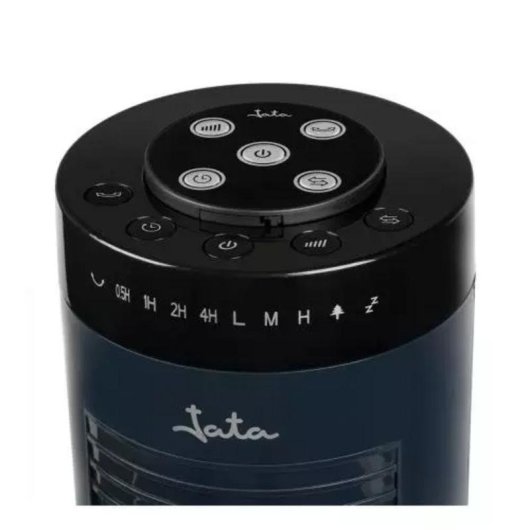 Ventilateur Colonne Jata JVVT3044 45W 22cm 3 Vitesses Télécommande Minuterie Oscillant