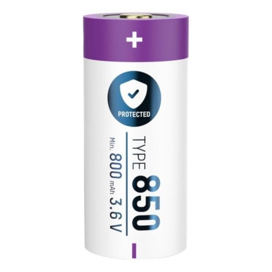Batería recargable Ansmann 16340 Ion de litio 850 mAh con carga Micro-USB
