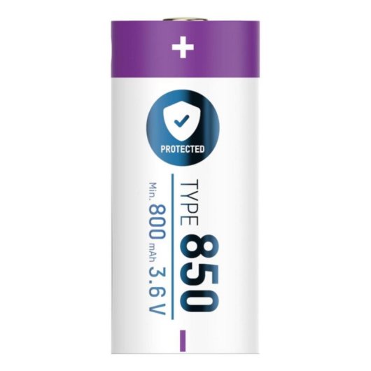 Batería recargable Ansmann 16340 Ion de litio 850 mAh con carga Micro-USB