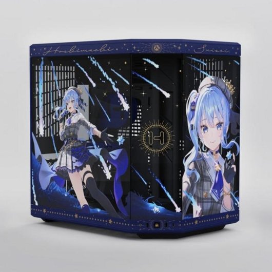 Caixa PC HYTE Y70 Hoshimachi Suisei E-ATX Mid Tower Azul