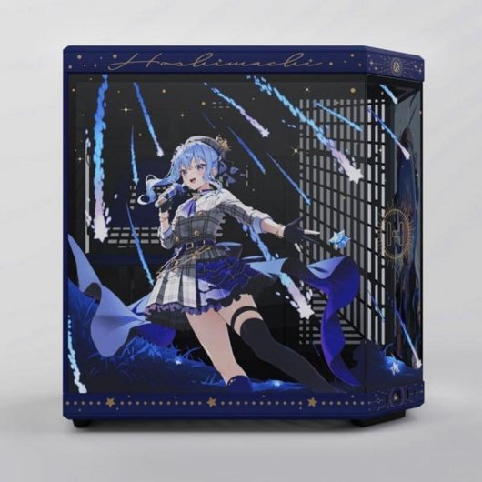 Caixa PC HYTE Y70 Hoshimachi Suisei E-ATX Mid Tower Azul
