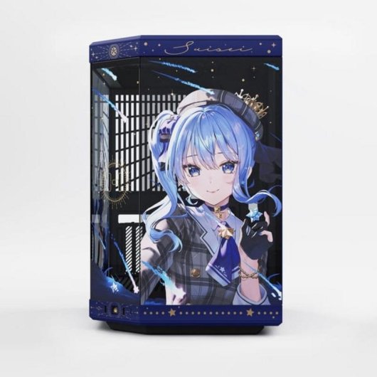 Caixa PC HYTE Y70 Hoshimachi Suisei E-ATX Mid Tower Azul