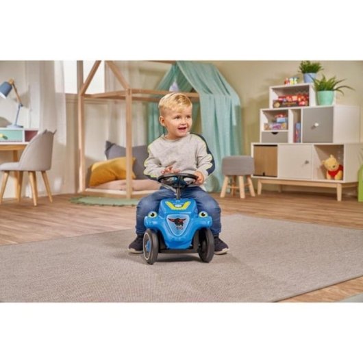 Correpasillos BIG Bobby-Car Classic Police Azul con Luz y Sonido