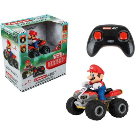 Quad Carrera Mario Kart 1:40 RTR Radio-Contrôle Électrique