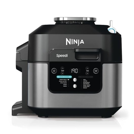 Friteuse sans Huile Ninja ON500EU 5,7L 1760W avec Technologie Rapid Cook et Minuterie