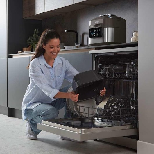 Friteuse sans Huile Ninja ON500EU 5,7L 1760W avec Technologie Rapid Cook et Minuterie