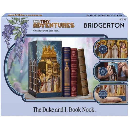 Kit Manuels Revell Tiny Adventures Bridgerton Book Nook LED