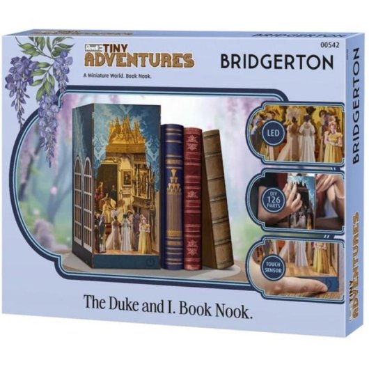 Kit Manuels Revell Tiny Adventures Bridgerton Book Nook LED