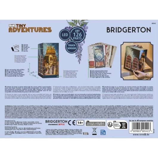 Kit Manuels Revell Tiny Adventures Bridgerton Book Nook LED