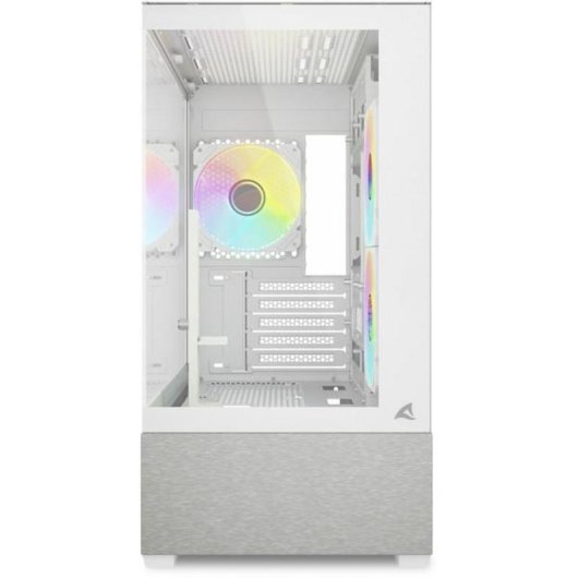 Caja PC Sharkoon MK7 ARGB Blanco µATX Ventana