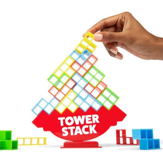 Geschicklichkeitsspiel Tower Stack Just Play für die ganze Familie