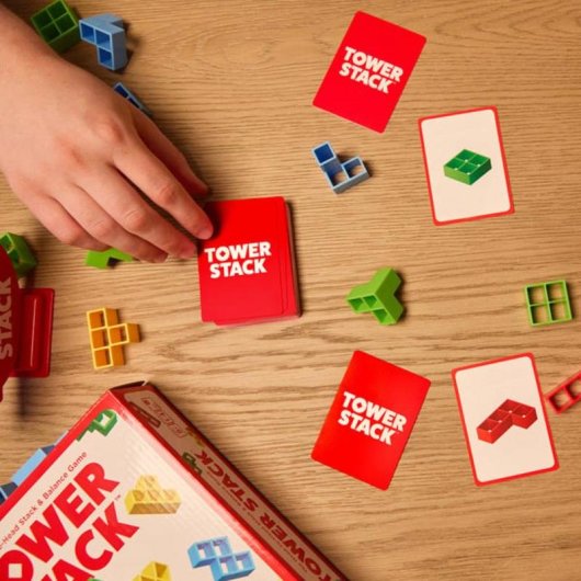 Geschicklichkeitsspiel Tower Stack Just Play für die ganze Familie