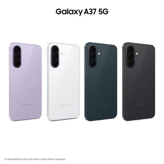Samsung Galaxy A37 5G 128GB 6GB 6.7" Nero Dual SIM