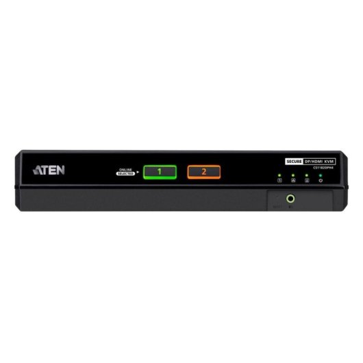 Interrupteur KVM Sécurisé ATEN CS1182DPH4 2 Ports 5K DisplayPort/HDMI PSD PP v4.0