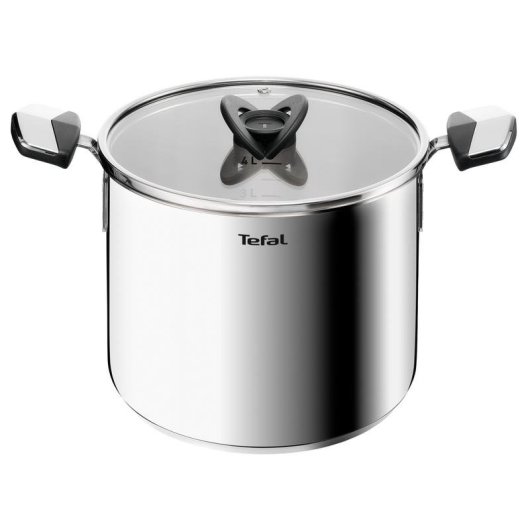 Casserole Tefal Emotion+ 22 cm Inoxidable avec Verre