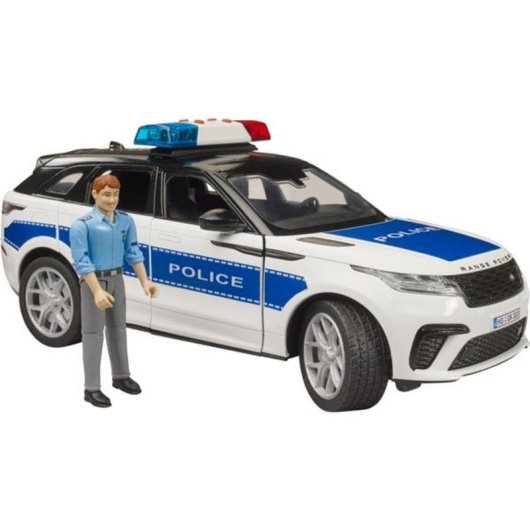 Jouet de construction Bruder Range Rover Velar Police 1:16 avec son et lumière