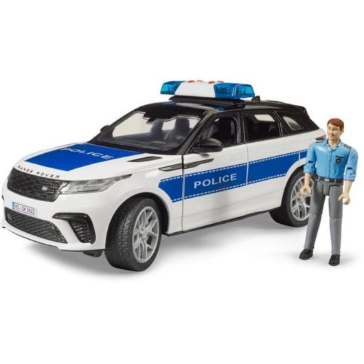 Jouet de construction Bruder Range Rover Velar Police 1:16 avec son et lumière