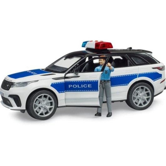 Jouet de construction Bruder Range Rover Velar Police 1:16 avec son et lumière