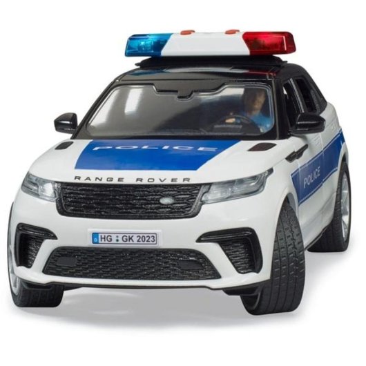 Jouet de construction Bruder Range Rover Velar Police 1:16 avec son et lumière