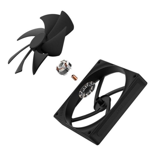 Ventoinha suplementar NZXT F140P 140mm 500-1700 RPM com rolamento fluido