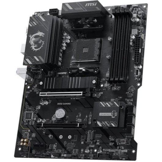 Placa Base MSI B550 GAMING AMD B550 AM4 DDR4 ATX PCIe 4.0 RGB