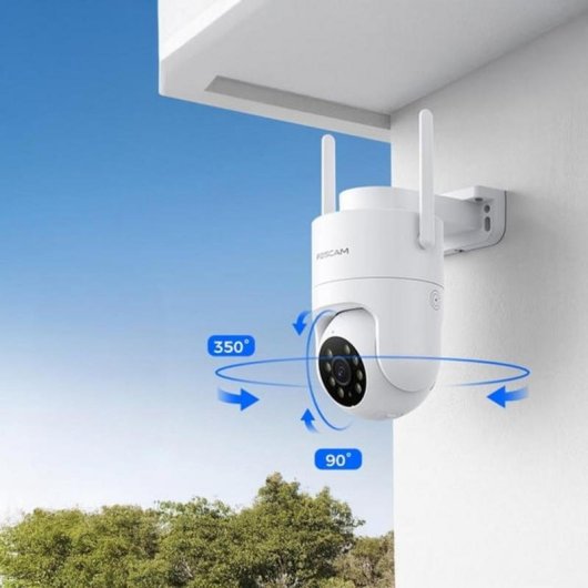 Cámara IP Foscam PD8W 4K Visión Nocturna Exterior IA Audio Bidireccional